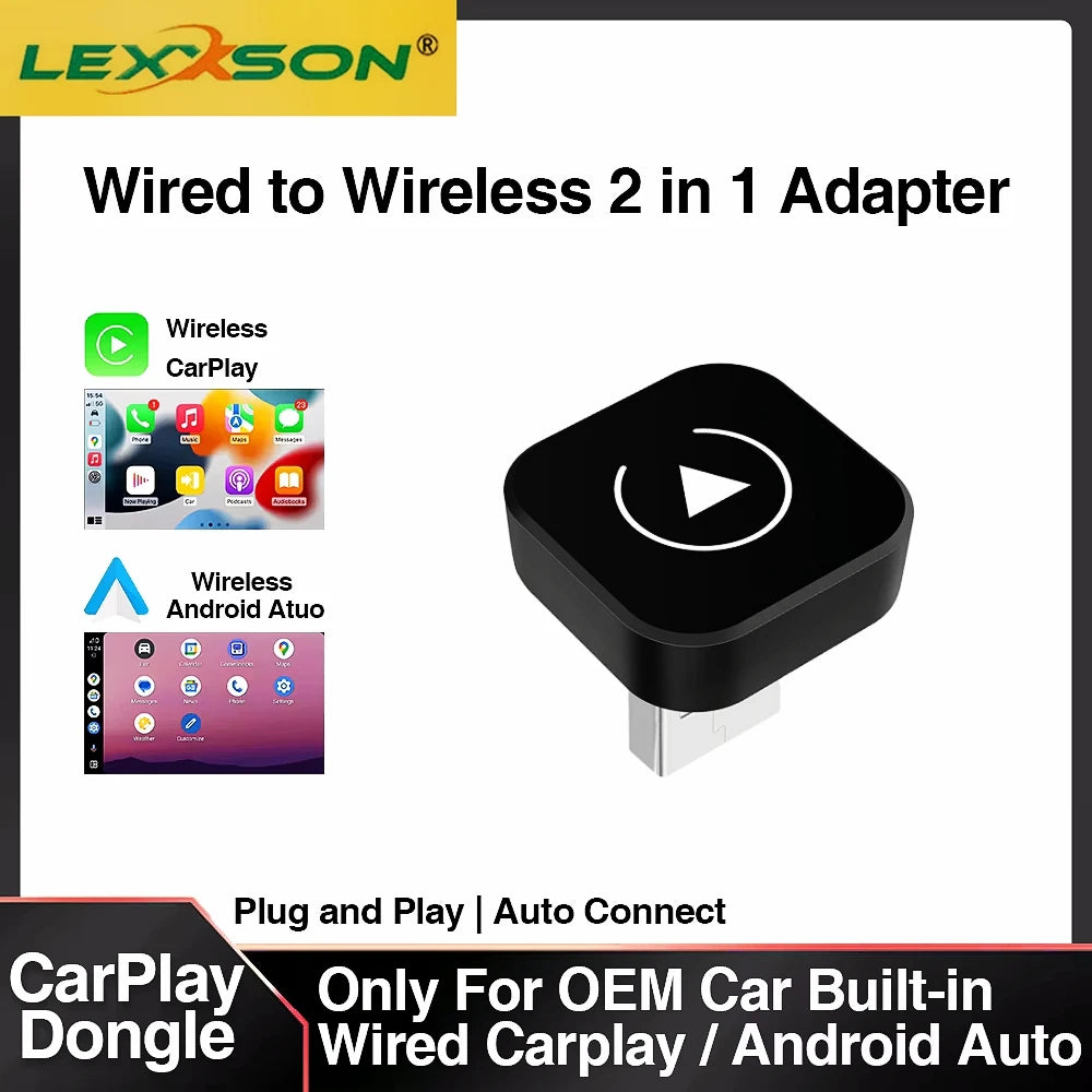 Wireless Carplay Auto Adapter